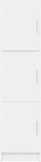 vidaXL - Highboard - Wit - 31,5x32x124 - cm - Gelaagd - hout