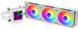 Lian Li Galahad II LCD SL-INF - AIO CPU-koeler - 360mm met RGB en LCD-scherm - Wit
