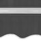 vidaXL - Luifel - handmatig - uittrekbaar - 450 - cm - antraciet