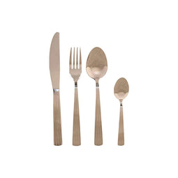Bestek Home ESPRIT Zilverkleurig Roestvrij staal 15 x 7 x 24 cm 16 Onderdelen