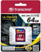 Transcend 64GB - SDXC Geheugenkaart - UHS-I Class 10 - Leessnelheid 90MB/s
