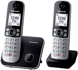 Panasonic KX-TG6852NLB - Dect telefoon - 2 handsets - Nummerherkenning - Blokkeerfunctie