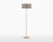 GOOD&MOJO Vloerlamp Fuji - Taupe/Bamboe - Ø47cm - Scandinavisch,Bohemian - Staande lampen voor Woonkamer - Slaapkamer