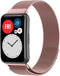 iMoshion Bandje Geschikt voor Huawei Watch Fit - iMoshion Milanees magnetische band met installatiehulp - Roze