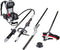 Scheppach MFH5300-4BP - Multifunctionele Tuinmachine - 51.7cc 1.8PK - 2850x370x550 mm