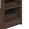 vidaXL - Wastafelkast - 63x29x55 - cm - bewerkt - hout - bruin - eikenkleurigig