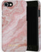 Selencia Hoesje Geschikt voor iPhone SE (2022) / SE (2020) / 8 / 7 / 6s / 6 Hoesje - Selencia Maya Fashion Backcover - roze