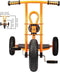 Top Trike - Dreirad Taxi - Duwstang Veiligheidsgordel - Geel