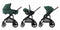 Maxi-Cosi Plaza Plus - 2-in-1 Kinderwagen - Reiswieg en zitje - Essential Green