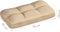 vidaXL - Palletkussens - 5 - st - stof - beige