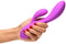 BANG! - 10X Flexibele Rabbit Vibrator - Duo Stimulatie Paars