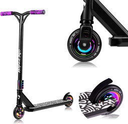 Lionelo Whizz - Stuntstep - 110mm PU wielen ABEC-9 lagers - Draagvermogen 100 kg