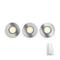 Philips Hue Adore - Inbouwspot - 3x GU10 + draadloze dimmer (3-pack)