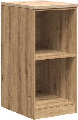 vidaXL - Garagekast - 40x51x85 - cm - massief - grenenhout - artisan - eikenkleurig