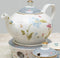Laura Ashley Heritage Collectables Theepot Elveden - Wit - 1,6 liter - Giftset