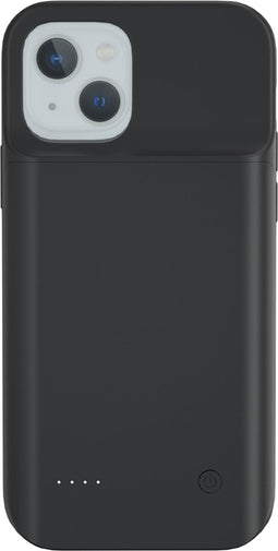 Lunso - Battery Power Case hoes - Geschikt voor iPhone 13 - 6800 mAh - Zwart