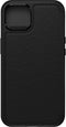 Otterbox Strada Folio - Flip cover - Echt leer - Zwart (iPhone 13)