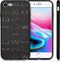 imoshion Hoesje Geschikt voor iPhone SE (2022) / SE (2020) / 8 / 7 Hoesje Siliconen - imoshion Design hoesje - Zwart / Boobs all over - Black