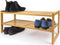 Budu Schoenenrek - Houten Schoenenrek - 2 niveaus - Bruin