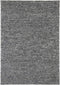 Drops Dark Grey Vloerkleed - 140x200 - Rechthoek - Laagpolig,Structuur Tapijt - Industrieel - Antraciet, Grijs