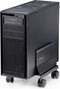 StarTech.com CPU Houder op Wielen - Verrijdbare Computer Beugel - Max Draagvermogen 21kg - Verstelbare Breedte 132-220mm - Zwart