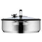 WMF Vitalis Stoom-en braadpan - Ø 28 cm - RVS