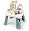 Smoby Little Smoby - Activiteiten tafel - met vormensorteerder telraam 3 klankpinets spiegel roller balspel