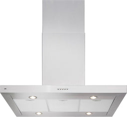 ETNA ABE590RVS - Eilandschouwkap - 90 cm - 3 snelheden - RVS