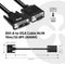 Club3D - DVI-A naar VGA Kabel - Mannelijk/Mannelijk 3 m 28 AWG - Zwart