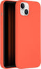 Accezz Liquid Silicone Backcover - iPhone 15 Plus - Schokabsorberend - Oranje