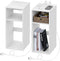 Woltu Nachtkastje - 2x USB en Stopcontact - Wit - 25 x 30 x 60 cm (2 stuks)