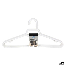 Kleerhangerset Dem Colores Plastic 38 x 17,5 x 0,5 cm 10 Onderdelen (12 Stuks)