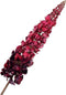 Silk-ka Kunstbloem-Zijde Bloem Lupine Steel Rood 106 cm