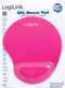 LogiLink ID0027P - Muismat met gel polssteun - Ergonomisch - Pink