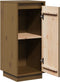 vidaXL - Dressoir - 31,5x34x75 - cm - massief - grenenhout - honingbruin