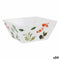 Aperitiefschaaltje La Mediterránea Petunia Melamine Helderheid 18 x 18 x 8 cm (24 Stuks)