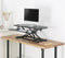 Bureau verhoger zit sta werkplek - ergonomisch hoogte verstelbaar bureau - 95 cm breed