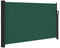 vidaXL - Windscherm - uittrekbaar - 120x500 - cm - donkergroen