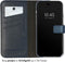 Selencia iPhone 14 Pro - Echt Lederen Bookcase - 3 Pashouders - Blauw