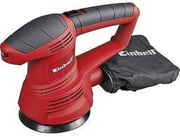 Einhell TC-RS 38 E - Excentrische schuurmachine 380W - 125mm schuurvlak - Rood Zwart