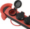 4-voudige Stekkerdoos - Spatwaterdicht - IP44 - 3600W - 5 meter - Zwart/Rood