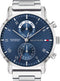 Tommy Hilfiger TH1710401 - Horloge - Multifunctie - Zilverkleurig Ø 44 mm