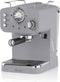 Swan Espressomachine Retro Grijs - Stoompijpje