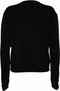 Guess Afrah CN - Dames Sweatshirt - Glitterprint - Zwart (M)