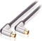 Profigold Prov8805 Coaxkabel Male Gehoekt - Female Gehoekt 5,00 M Zwart