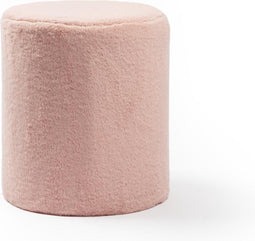 Wild & Soft Poef medium Dusk roze - Super zacht