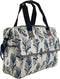 Willex Shopper Blue Feather - Fietstas - Waterdicht en opvouwbaar - Blauw