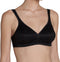 Triumph Elegant Cotton N - Beugelloze beha - Zwart - Maat C95
