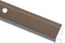 vidaXL Trapneuzen L-vormig 5 st 134 cm aluminium bruin