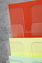 Durable Flexiplus folderhouder - 74,5 x 24,7 x 10 cm - Transparant - 6 staande A4 vakken